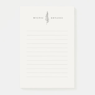 Modernes Botanisches Leaf I Post-it® Notes Post-it Klebezettel