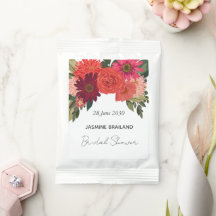 Modernes Brautparty der Herbstflora