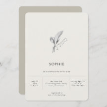 Modernes Brautparty Elegante Lido Linen