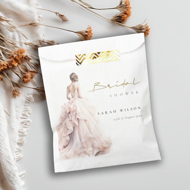 Modernes Brautparty für Hochzeitsfeiern Geschenktütchen (Von Creator hochgeladen)