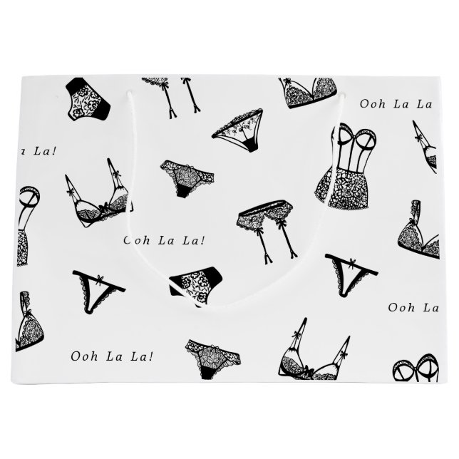 Modernes Brautparty für Pinselskripte Große Geschenktüte (Vorderseite)