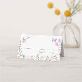 Modernes Brautparty Platzkarte