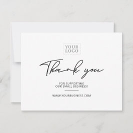 Modernes Briefpaket - Dankeschön-Karte Dankeskarte