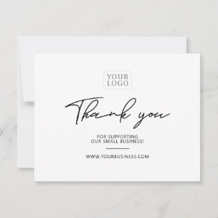 Modernes Briefpaket - Dankeschön-Karte Dankeskarte