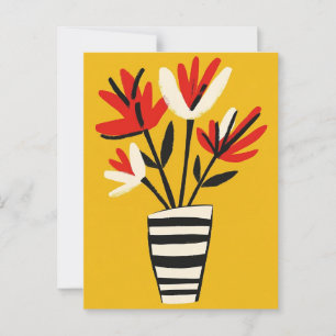 Modernes Buch #224 Mitte des Jahrhunderts Postkarte