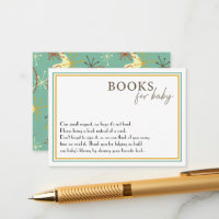 Modernes Buch für die Kinderkarte - Retro Baby