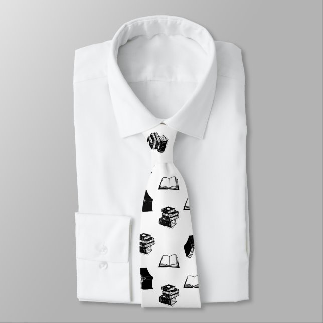 Modernes buchhalterisches Buchmuster Krawatte (Gebunden)