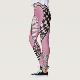 Modernes Bündnis für Rebel-Brustkrebs Leggings