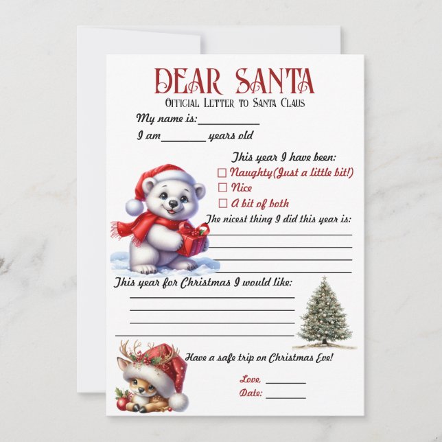 Modernes, buntes Weihnachtsthema Feiertagskarte (Vorderseite)