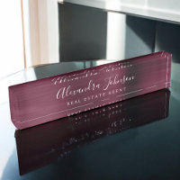 Modernes Business Burgund Elegantes Beruflich