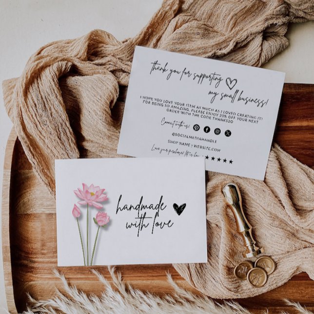 Modernes Business dank Karte (Modern Business Thank You Card)
