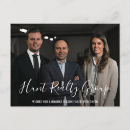 Modernes Business Foto Weihnachten im Unternehmen