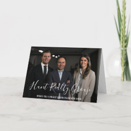 Modernes Business Foto Weihnachten im Unternehmen