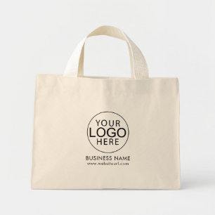 Modernes Business-Logo Kunden Swag Maßgeschneidert Mini Stoffbeutel
