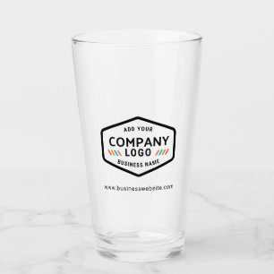 Modernes Business-Logo-Website Minimalistisch Glas