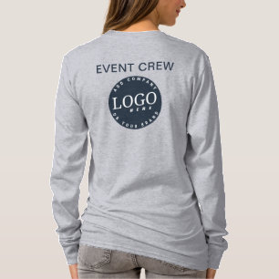 Modernes Business-Logo-Website-Mitarbeiter-Event T-Shirt