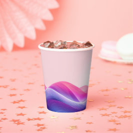 Modernes Café oder Bar Custom Barista Pappbecher