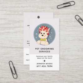 Modernes Cartoon Visitenkarte