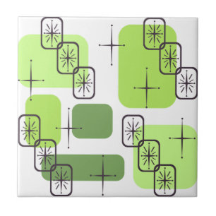 Modernes Chartreuse Green aus dem Mittelalter Fliese