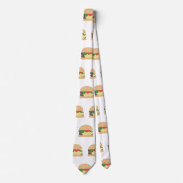 Modernes Cheeseburger Lover Feinschmecker Junk Foo Krawatte