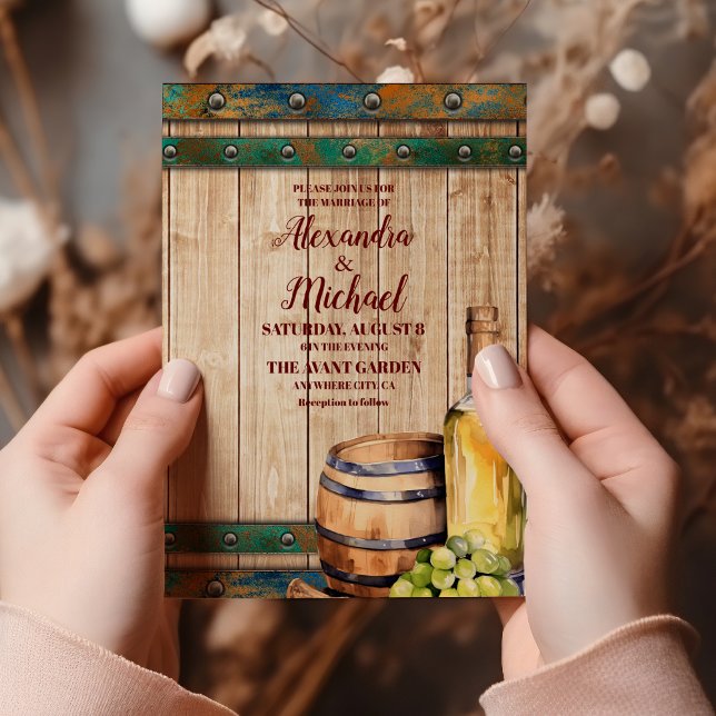 Modernes Chic Watercolor Weinroute Mendrisiotto Einladung (Von Creator hochgeladen)