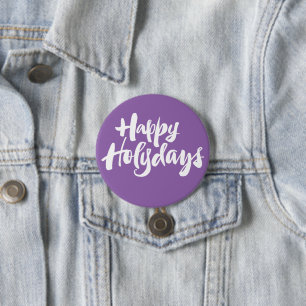 Modernes christliches glückliches Holydays Button