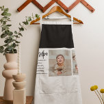 Modernes Collage Bestes Opa je Schönheitsgeschenk Schürze<br><div class="desc">Eine moderne Collage "Best Opa Ever" ist eine kreative und personalisierte Möglichkeit, Ihre Wertschätzung und Liebe für Ihren Großvater zu zeigen. Bei dieser Geschenkart handelt es sich in der Regel um den Einsatz digitaler Technologien, um eine Sammlung von Fotos und Bildern zusammenzustellen, die besondere Momente und Erinnerungen zeigen, die Sie...</div>