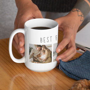 Modernes Collage Foto & Beste Familie je Bestes Ge Kaffeetasse