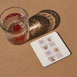 Modernes Collage Foto Beste Mama je Lila Geschenk Rechteckiger Pappuntersetzer<br><div class="desc">Modernes Collage Foto Beste Mama je Lila Geschenk. Bestes Personalisiertes Geschenk für Mütter Tag,  Frauentag oder Mama Geburtstag. Überraschende Mama mit einem Geschenk,  das so Phantastisch ist wie sie.</div>