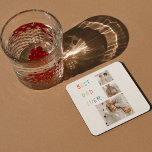 Modernes Collage Foto Farbenfroh Bester Vater je G Rechteckiger Pappuntersetzer<br><div class="desc">Das "Modern Collage Foto Colorful Best Vater Ever Gift" ist ein personalisiertes und einzigartiges Geschenk für jeden Papa, der es verdient, gefeiert zu werden. Das Geschenk ist ein Collage Foto, das aus mehreren Einzelbildern besteht, die sorgfältig arrangiert wurden, um ein atemberaubendes und auffälliges Design zu schaffen. Das Geschenk ist ein...</div>