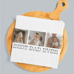 Modernes Collage Foto & Grau Bester Vater je Gesch Geschirrtuch<br><div class="desc">Modern Collage Foto & Gray Best Vater Ever Geschenk ist eine nachdenkliche und einzigartige Geschenkidee für jeden Papa, der fotografisch Lieben und schätzt personalisierte Geschenke. Alles in allem ist dieses Geschenk eine perfekte Möglichkeit, den Vatertag, Geburtstage oder jeden anderen besondere Anlass für deinen Vater zu feiern. Es ist ein nachdenkliches...</div>