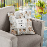 Modernes Collage Foto Liebe Opa Bestes Geschenk Kissen<br><div class="desc">Modernes Collage Foto Liebe Opa Bestes Geschenk</div>