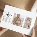 Modernes Collage Foto mit dem besten Angebot für V Postkarte<br><div class="desc">Ein modernes Collage Foto mit einem herzlichen Zitat über einen Vater ist das ideale Geschenk, um Ihre Wertschätzung und Liebe für Ihren Vater zu zeigen. Dieses einzigartige und personalisierte Geschenk ist eine großartige Möglichkeit, Ihre Lieblings-Erinnerungen gemeinsam zu präsentieren und Ihnen für alles, was er für Sie getan hat, zu danken....</div>