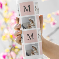 Modernes Collage Foto & Pastell Pink Mommy Geschen