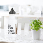 Modernes Collage Foto | `Vater Gift Edelstahlflasche<br><div class="desc">Moderne Collage Foto Geschenke sind ein nachdenklicher und sentimentaler Weg,  um Ihrem Vater zu zeigen,  wie wichtig es Ihnen am Vatertag ist. Es ermöglicht Ihnen,  Erinnerungen und Momente zusammenzubringen,  die für Sie beide von besonderem Interesse sind,  und sie in einer wunderschönen und künstlerischen Art und Weise zu präsentieren.</div>