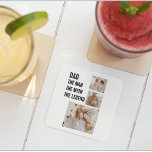 Modernes Collage Foto | `Vater Gift Rechteckiger Pappuntersetzer<br><div class="desc">Moderne Collage Foto Geschenke sind ein nachdenklicher und sentimentaler Weg,  um Ihrem Vater zu zeigen,  wie wichtig es Ihnen am Vatertag ist. Es ermöglicht Ihnen,  Erinnerungen und Momente zusammenzubringen,  die für Sie beide von besonderem Interesse sind,  und sie in einer wunderschönen und künstlerischen Art und Weise zu präsentieren.</div>