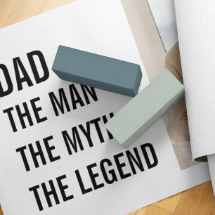 Modernes Collage Foto VATER Yogamatte