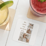 Modernes Collage Foto & We Liebe Vater Geschenke Rechteckiger Pappuntersetzer<br><div class="desc">"Wir Liebe Vater" Geschenke sind nachdenklich und herzliche Geschenke, die die Liebe und Wertschätzung für Väter feiern. Diese Geschenke werden oft auf besonderen Anlässen wie zum Beispiel Vatertag, Geburtstag oder an jedem Tag, an dem du will, Dankbarkeit für die Liebe und Unterstützung deines Vaters zum Ausdruck zu bringen. Es gibt...</div>