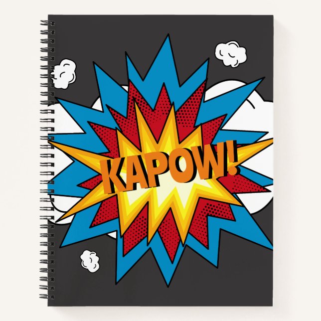 Modernes Comic Buch KAPOW Pop Kunst (Vorderseite)