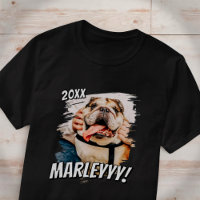 Modernes Comic Einfaches Grunge Custom Pet Foto