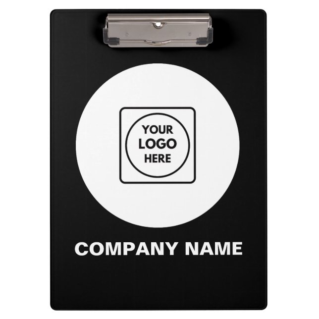 Modernes, cooles Corporate-Logo-Clipboard Klemmbrett (Vorderseite)