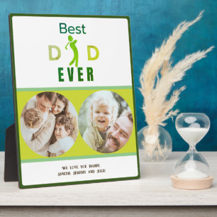 Modernes Cooles Golfer Best Vater Alltags Foto Fotoplatte