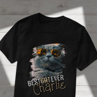 Modernes, Cooles Grunge Custom Pet Cat Foto