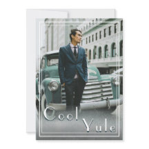 Modernes Cooles Weihnachten Weihnachts-Foto