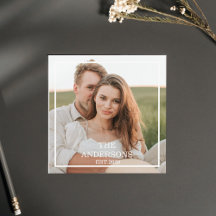 Modernes Couple Collage Foto & Minimal Familienges