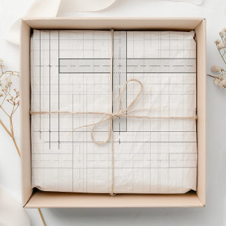 Modernes Cross-Geschenk Seidenpapier