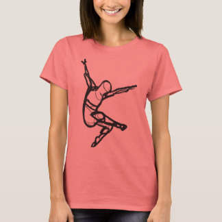 Modernes Dance Ringer-T-Shirt T-Shirt