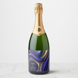 Modernes Dekor für Hochzeitstische Lila Gold-