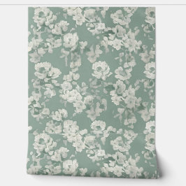 Modernes Design der grünen Blume Tapete