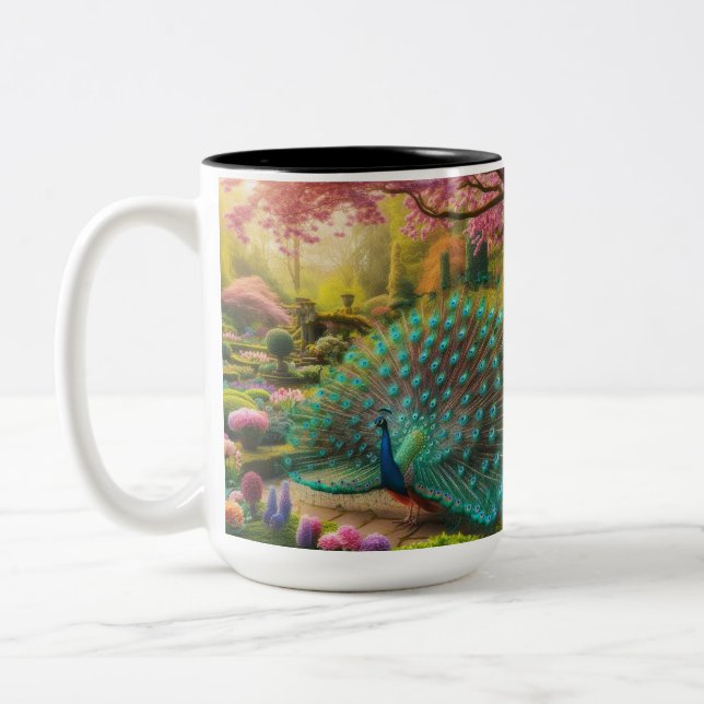 Modernes Design der Tasse und Niedliche Tasse und  (Links)